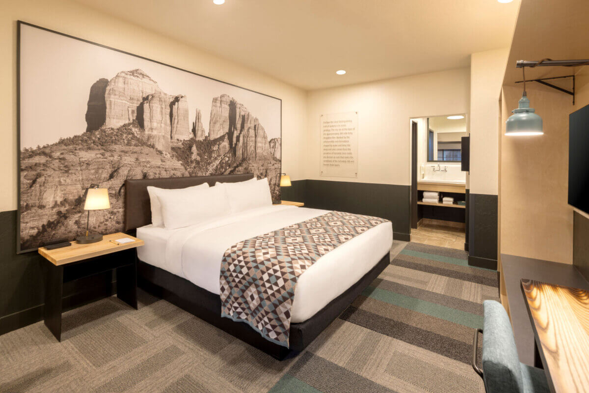 King bed in King Room