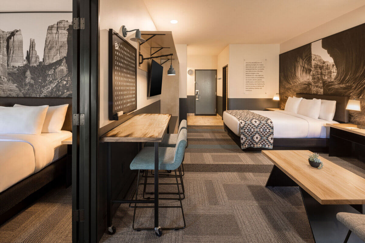 Mountain Modern Sedona two room suite