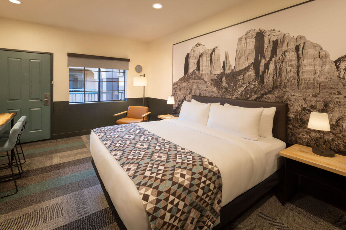 King bed in King Room