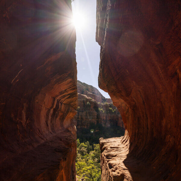Subway caves after sunrise